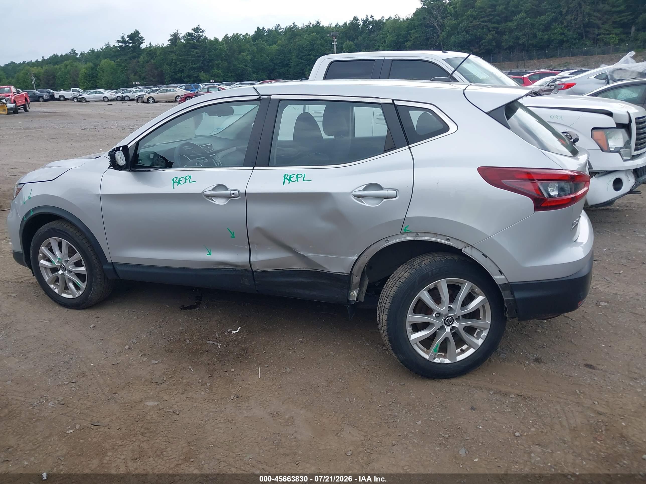 2021 NISSAN ROGUE SPORT S FWD XTRONIC CVT
