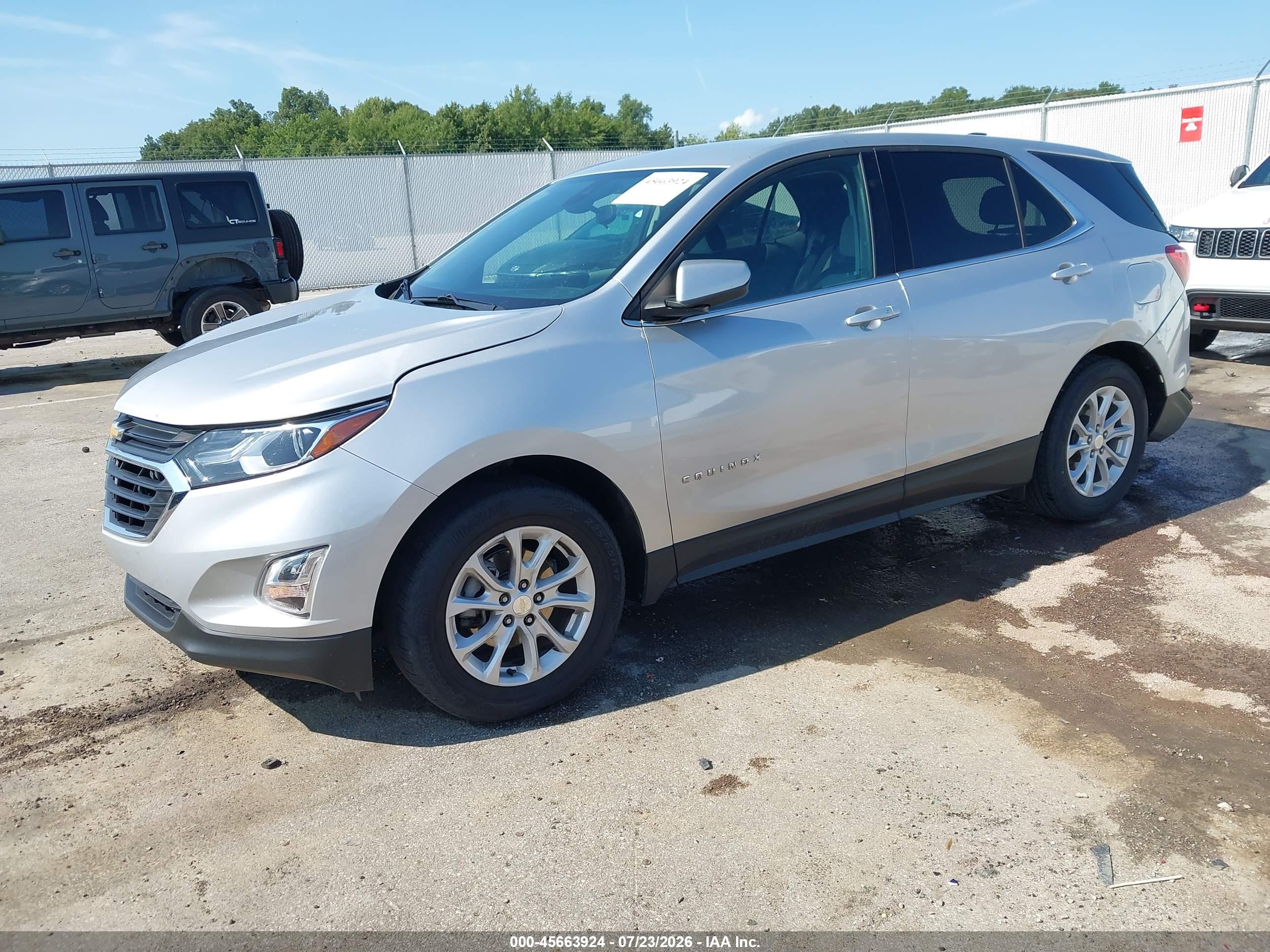 2020 CHEVROLET EQUINOX FWD LT 1.5L TURBO — I2