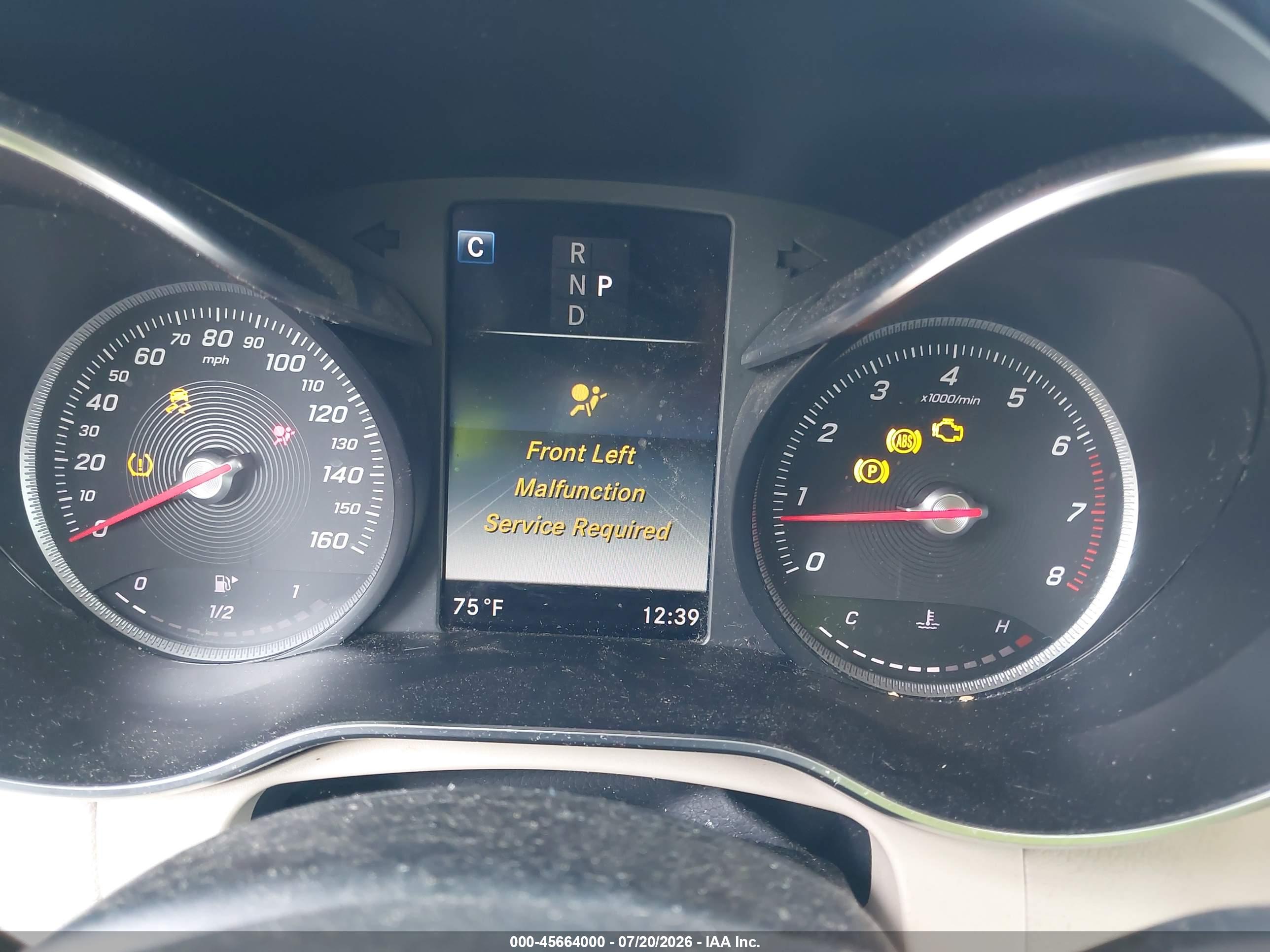 2019 MERCEDES-BENZ GLC 300 4MATIC