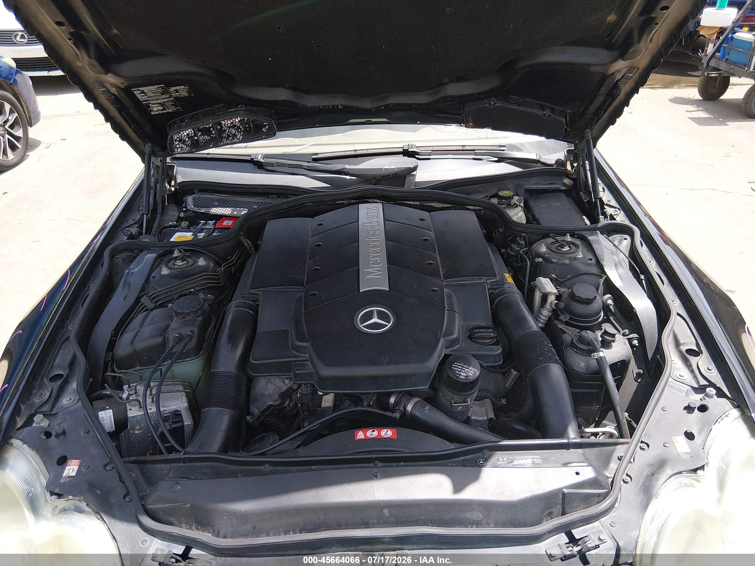 2005 MERCEDES-BENZ SL 500 SL500