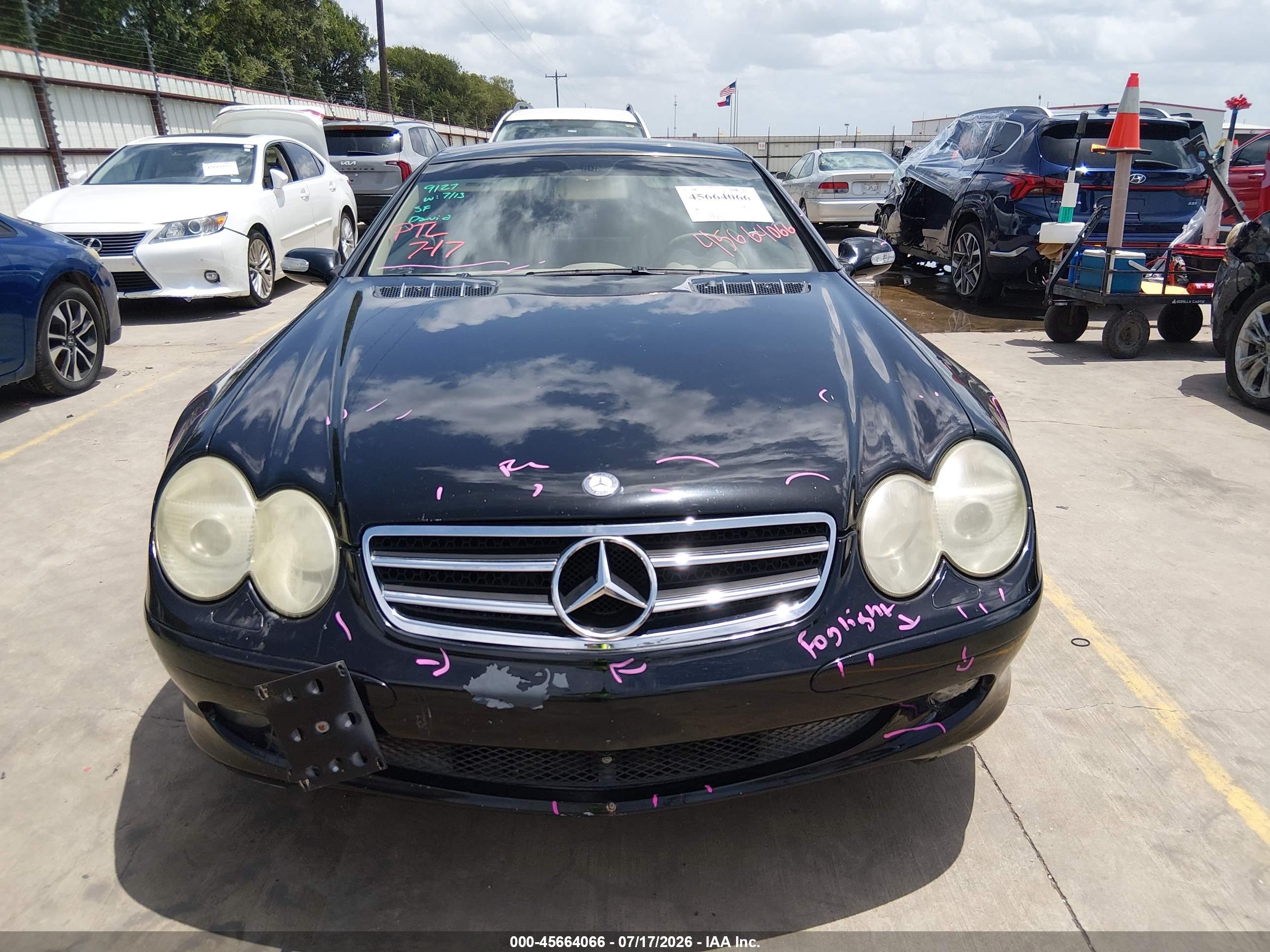 2005 MERCEDES-BENZ SL 500 SL500