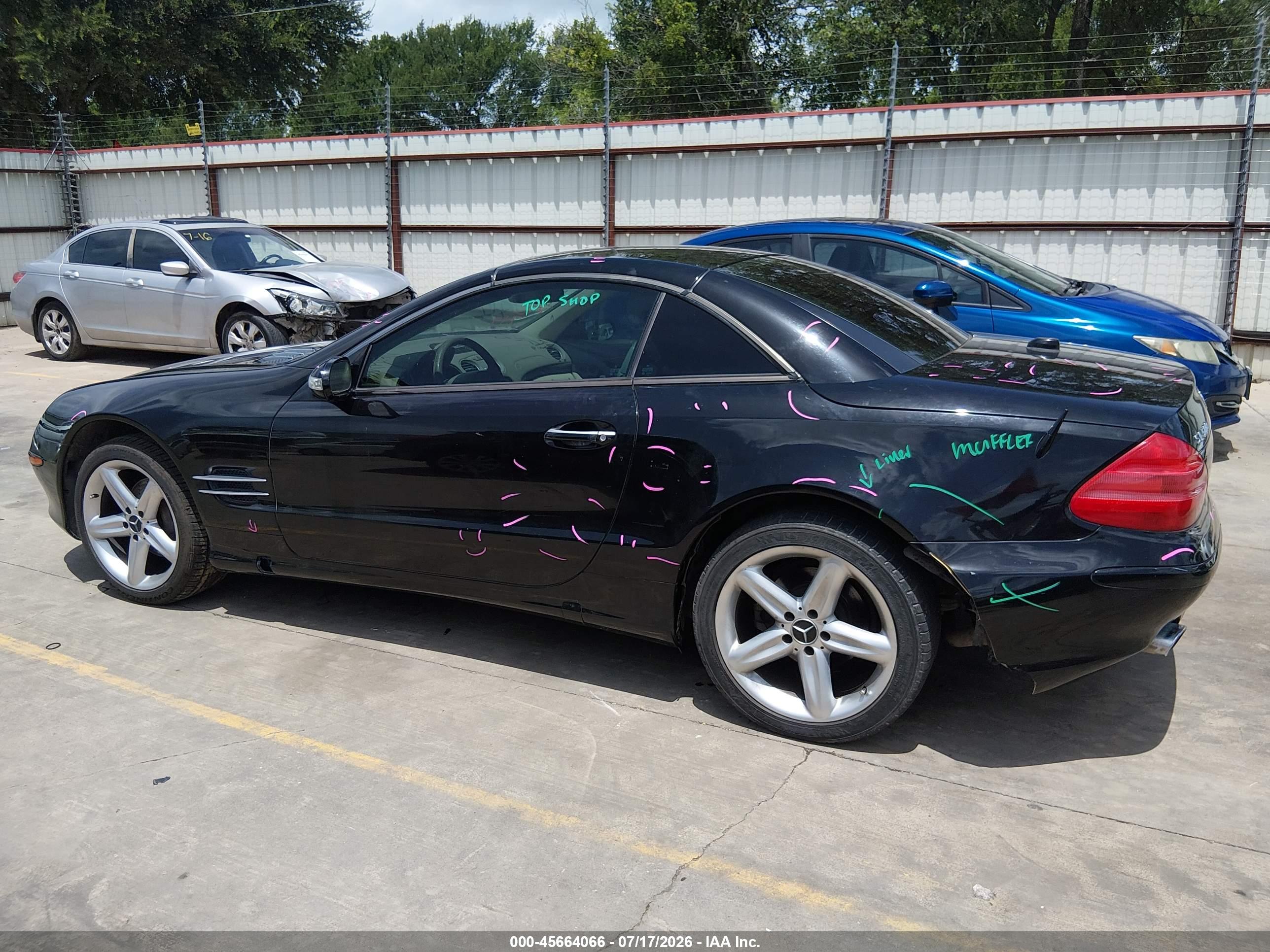 2005 MERCEDES-BENZ SL 500 SL500