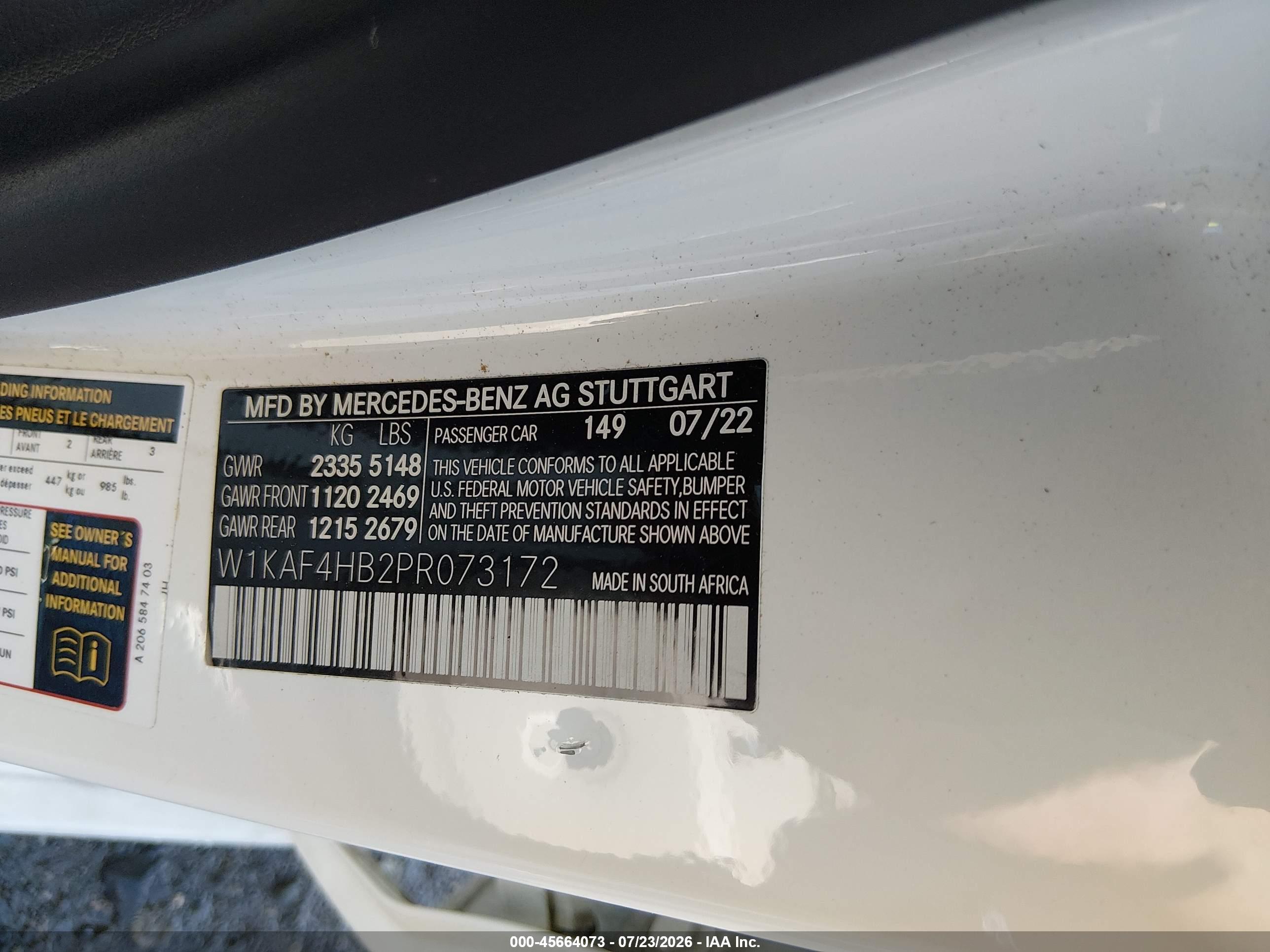 2023 MERCEDES-BENZ C 300 4MATIC