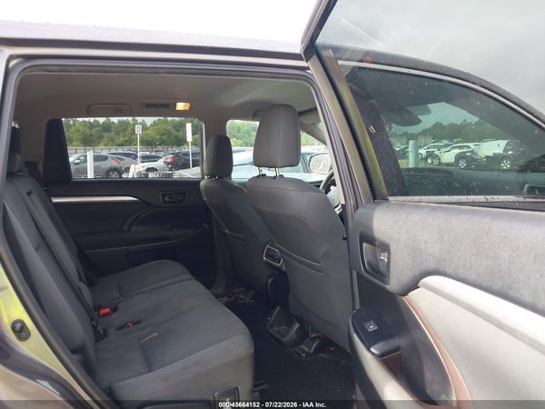 2019 TOYOTA HIGHLANDER LE
