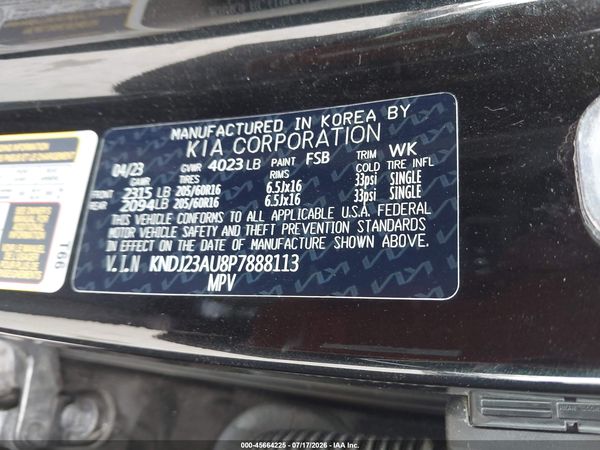 2023 KIA SOUL LX