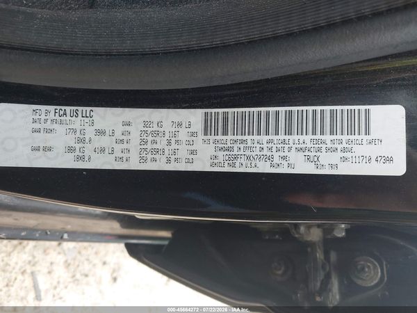 2019 RAM 1500