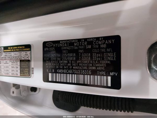 2025 HYUNDAI KONA SEL