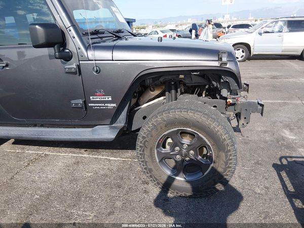 2018 JEEP WRANGLER JK UNLIMITED SPORT S 4X4