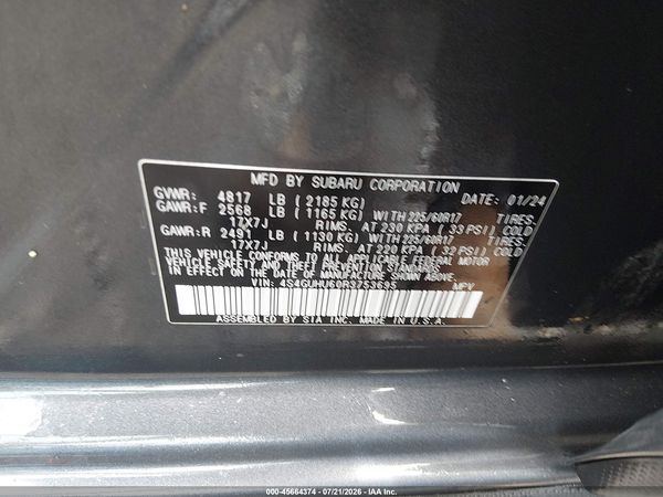 2024 SUBARU CROSSTREK WILDERNESS