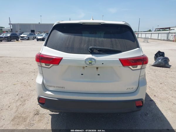 2019 TOYOTA HIGHLANDER XLE
