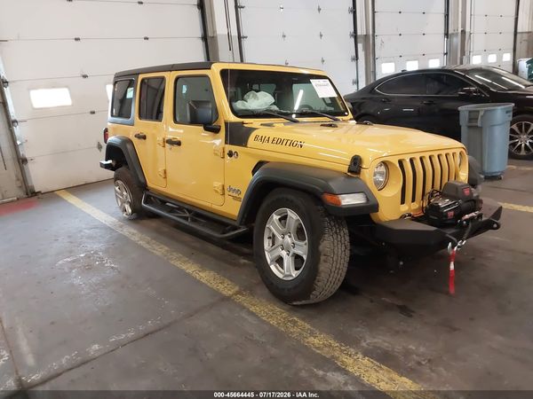 2019 JEEP WRANGLER UNLIMITED SPORT S 4X4