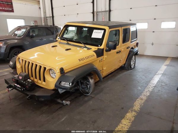 2019 JEEP WRANGLER UNLIMITED SPORT S 4X4