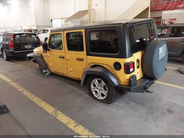 2019 JEEP WRANGLER UNLIMITED SPORT S 4X4