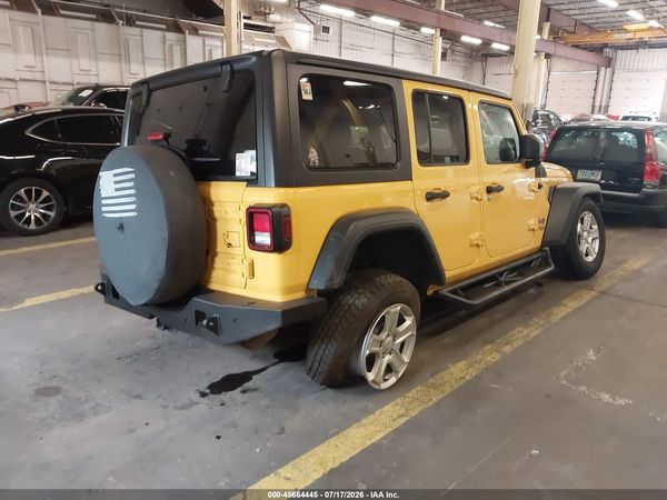 2019 JEEP WRANGLER UNLIMITED SPORT S 4X4