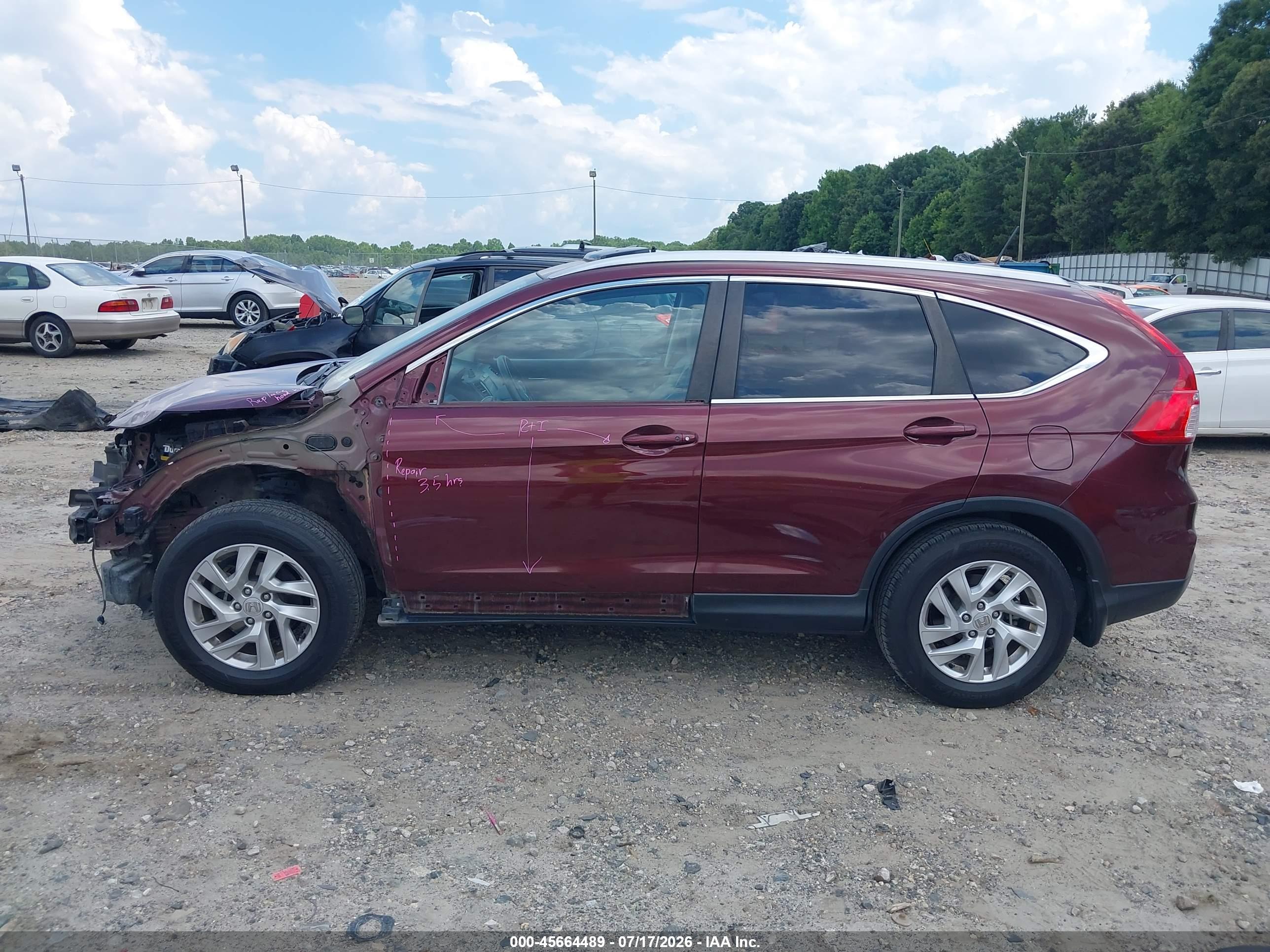 2015 HONDA CR-V EX-L