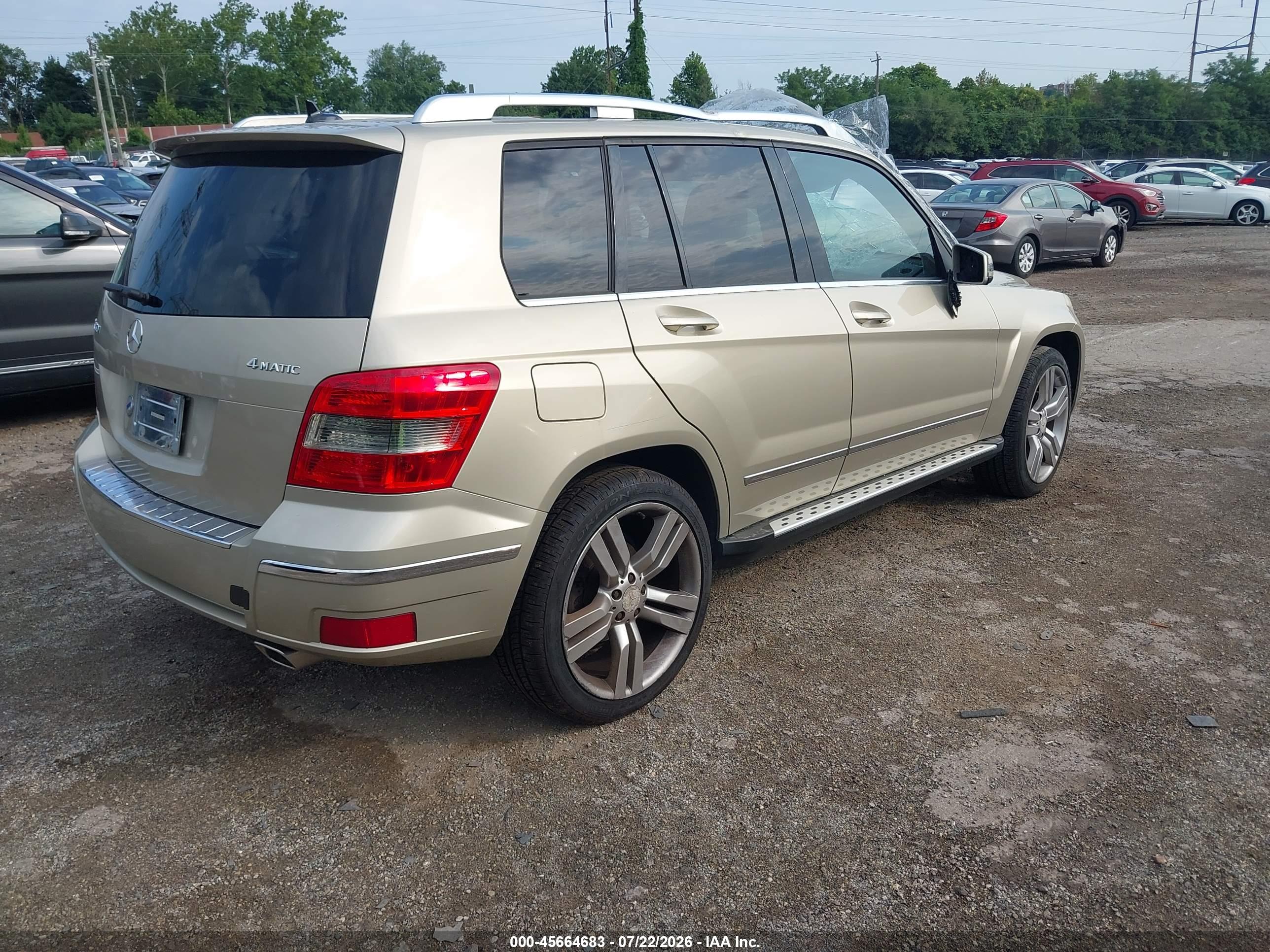 2012 MERCEDES-BENZ GLK 350 GLK350 4-MATIC