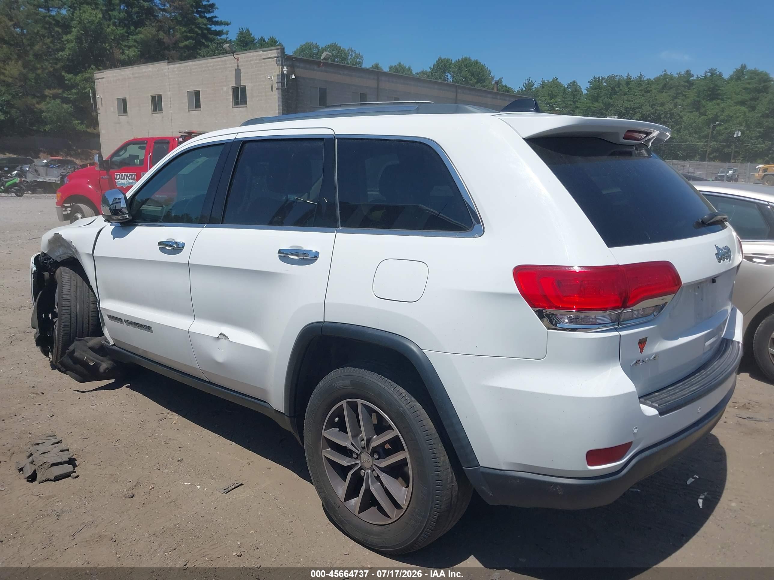 2018 JEEP GRAND CHEROKEE LIMITED 4X4