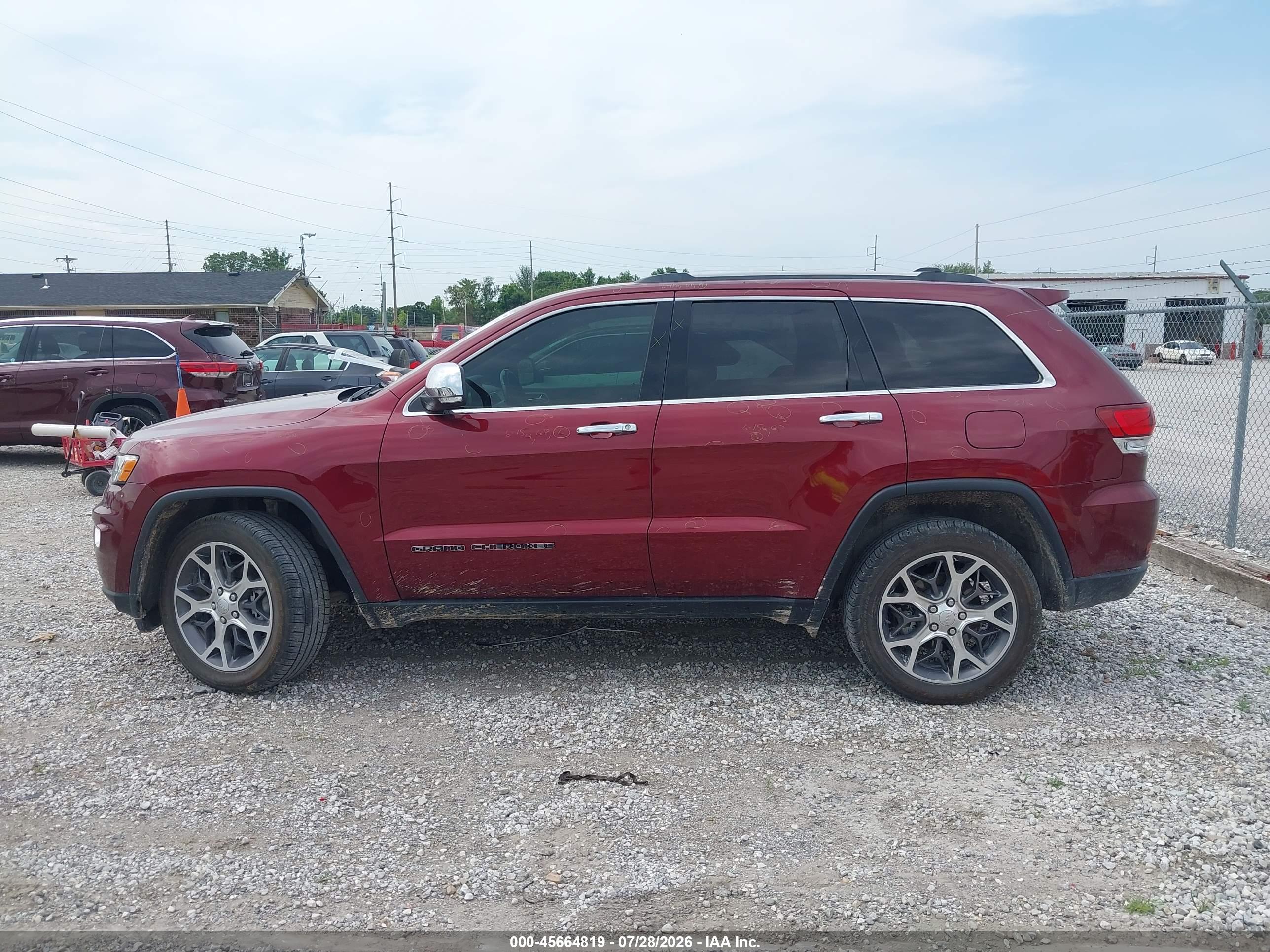 2021 JEEP GRAND CHEROKEE LIMITED 4X4