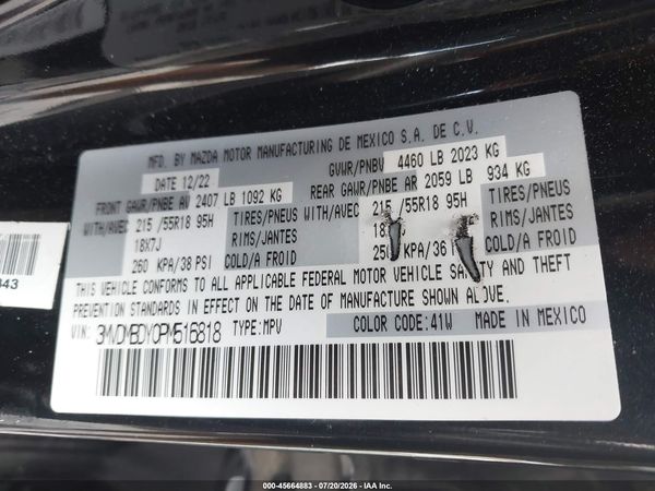 2023 MAZDA CX-30 2.5 TURBO PREMIUM