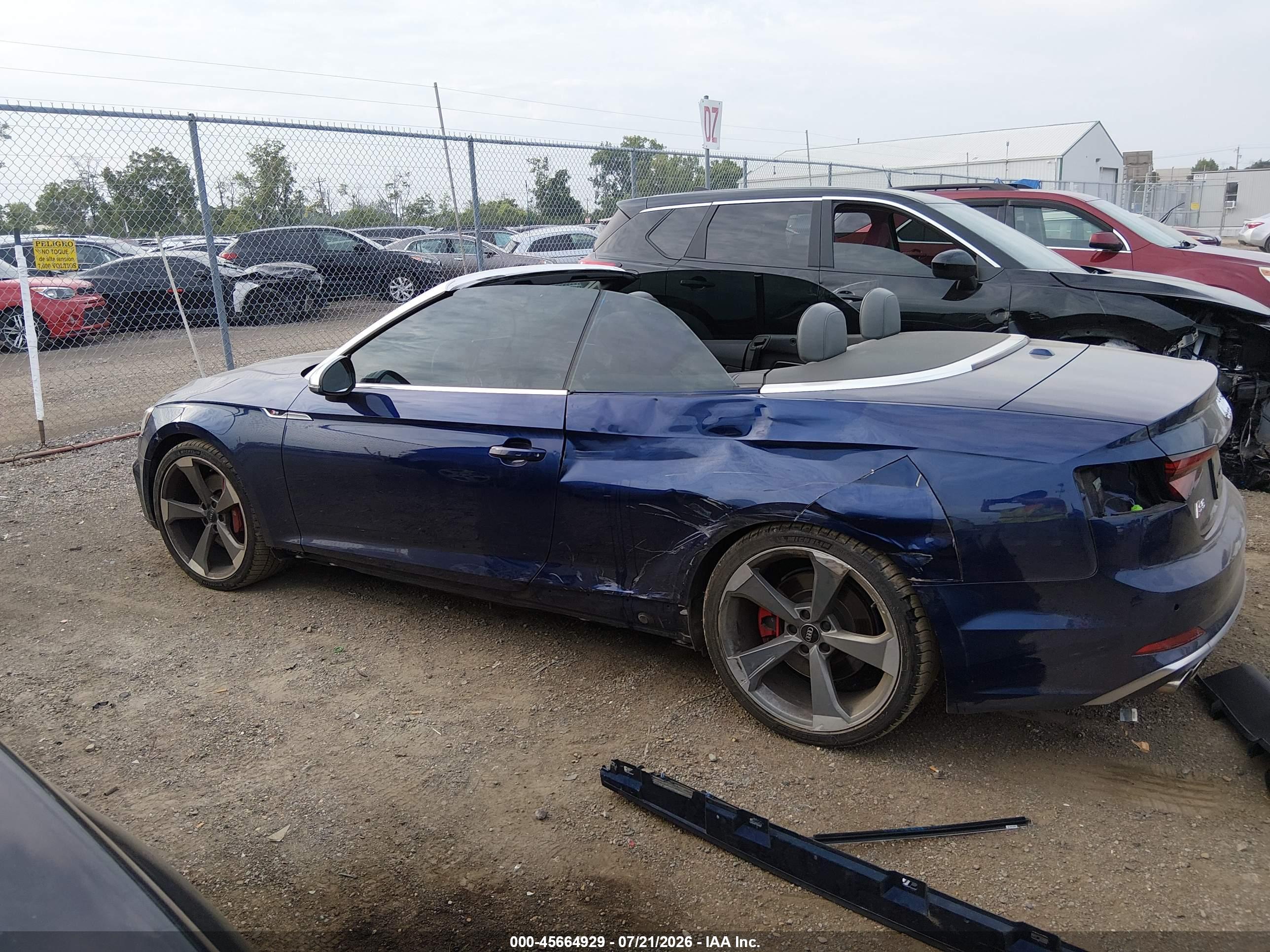 2019 AUDI S5 3.0T PREMIUM PLUS