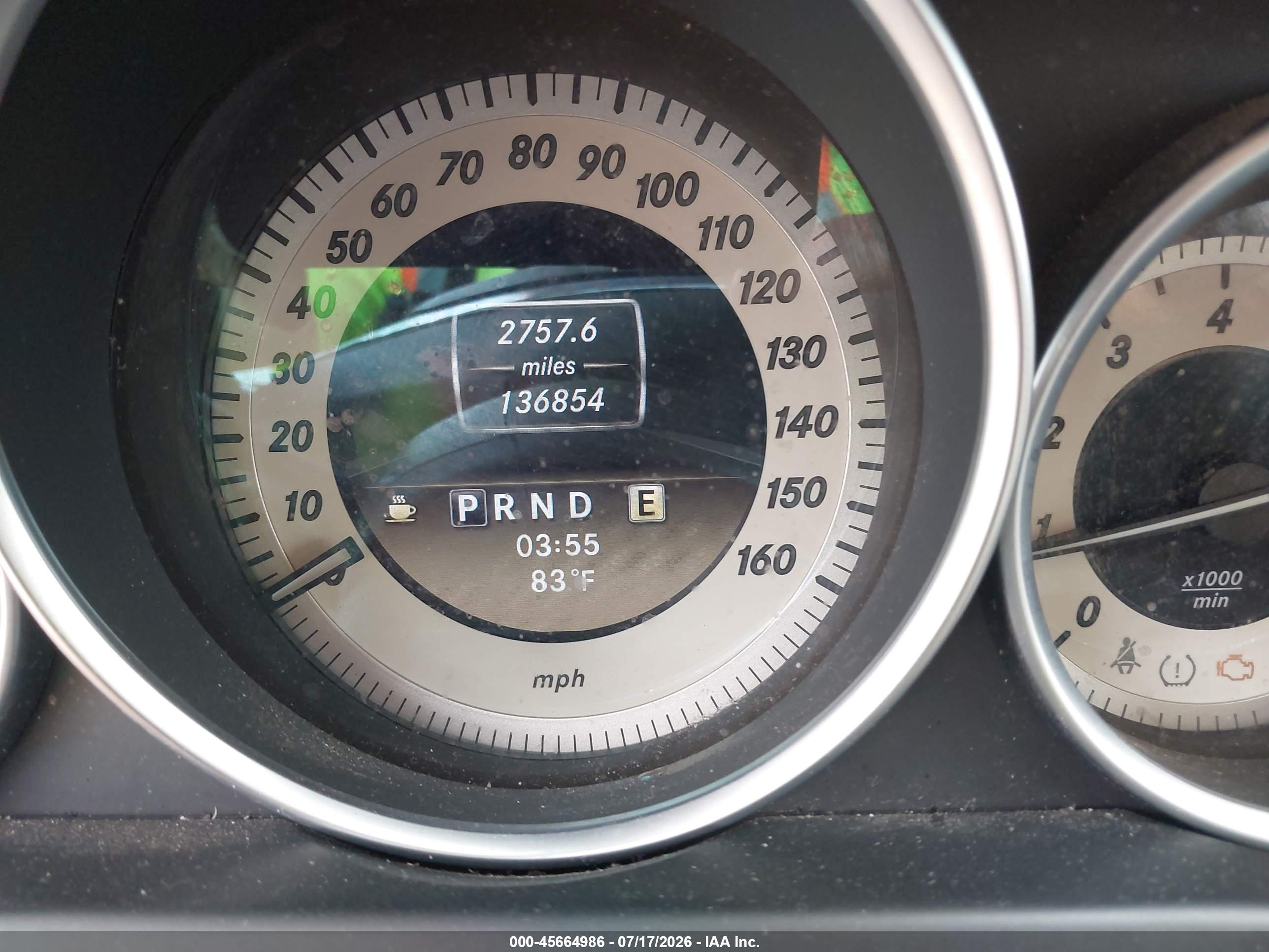 2012 MERCEDES-BENZ C 250 LUXURY