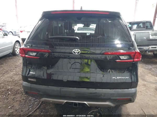2025 TOYOTA GRAND HIGHLANDER PLATINUM