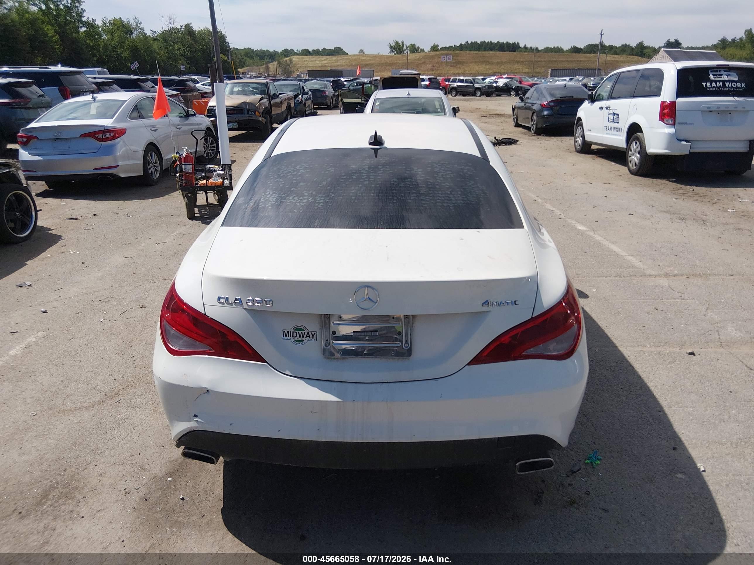 2015 MERCEDES-BENZ CLA 250 4MATIC