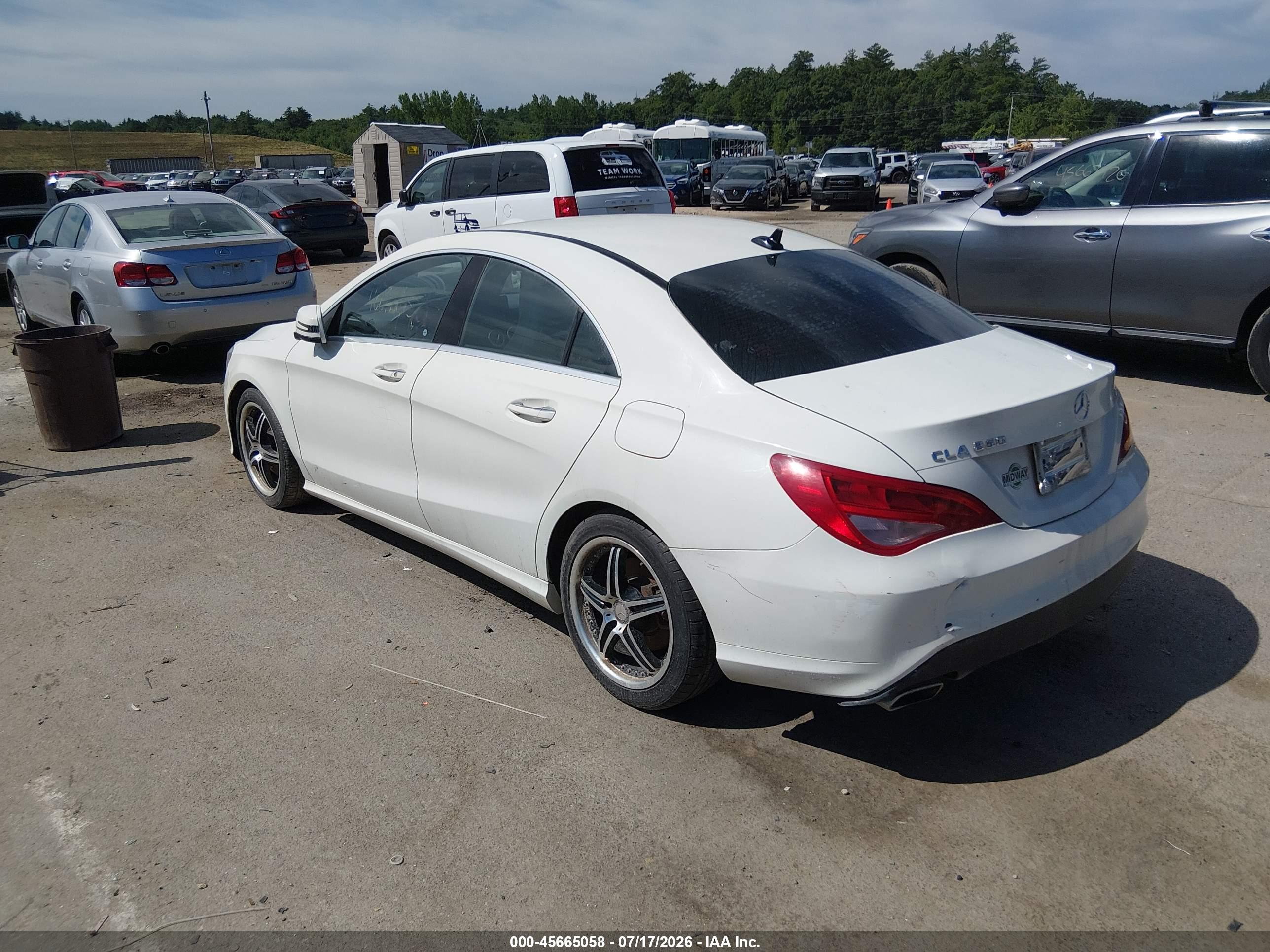 2015 MERCEDES-BENZ CLA 250 4MATIC