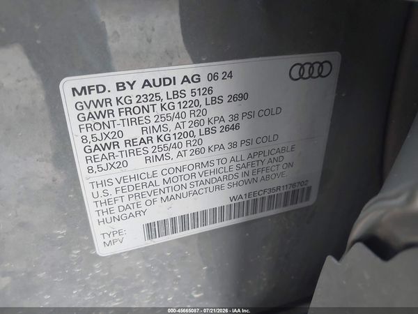 2024 AUDI Q3