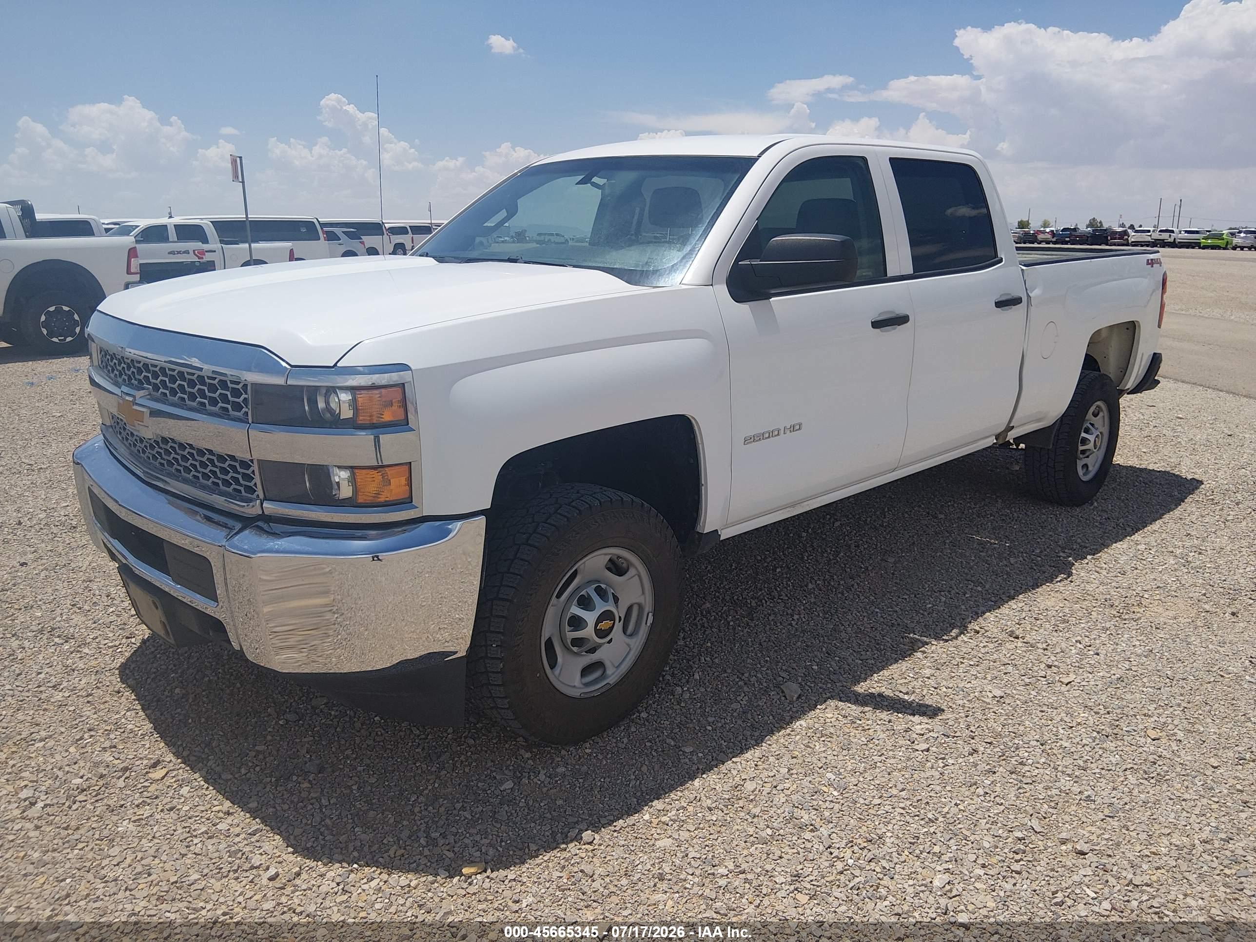 2019 CHEVROLET SILVERADO 2500HD WT — I2