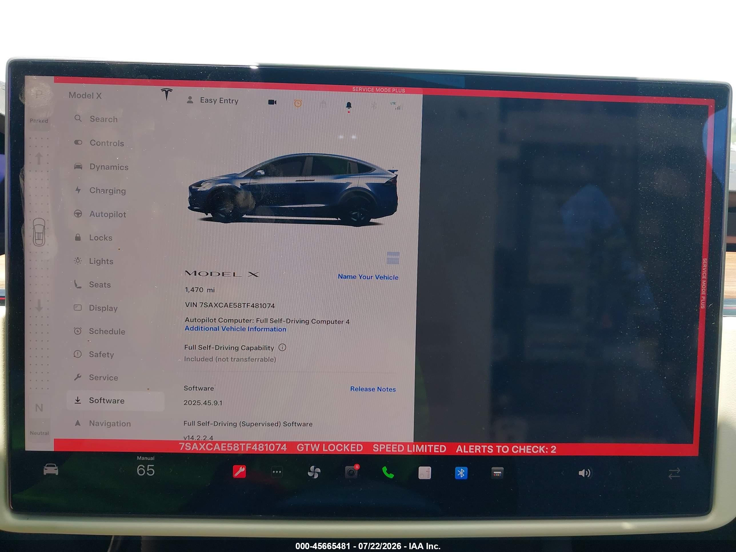 2026 TESLA MODEL X ALL-WHEEL DRIVE