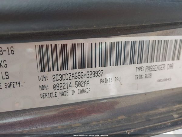 2016 DODGE CHALLENGER SXT PLUS