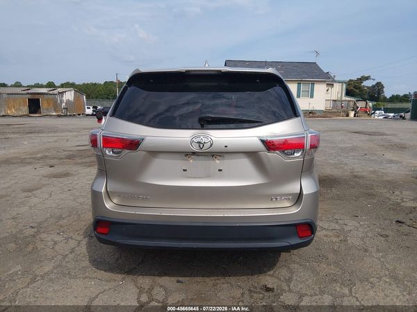 2016 TOYOTA HIGHLANDER LE PLUS V6