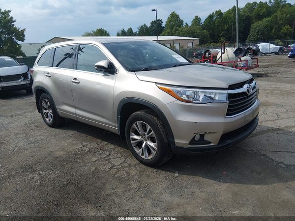 2016 TOYOTA HIGHLANDER LE PLUS V6