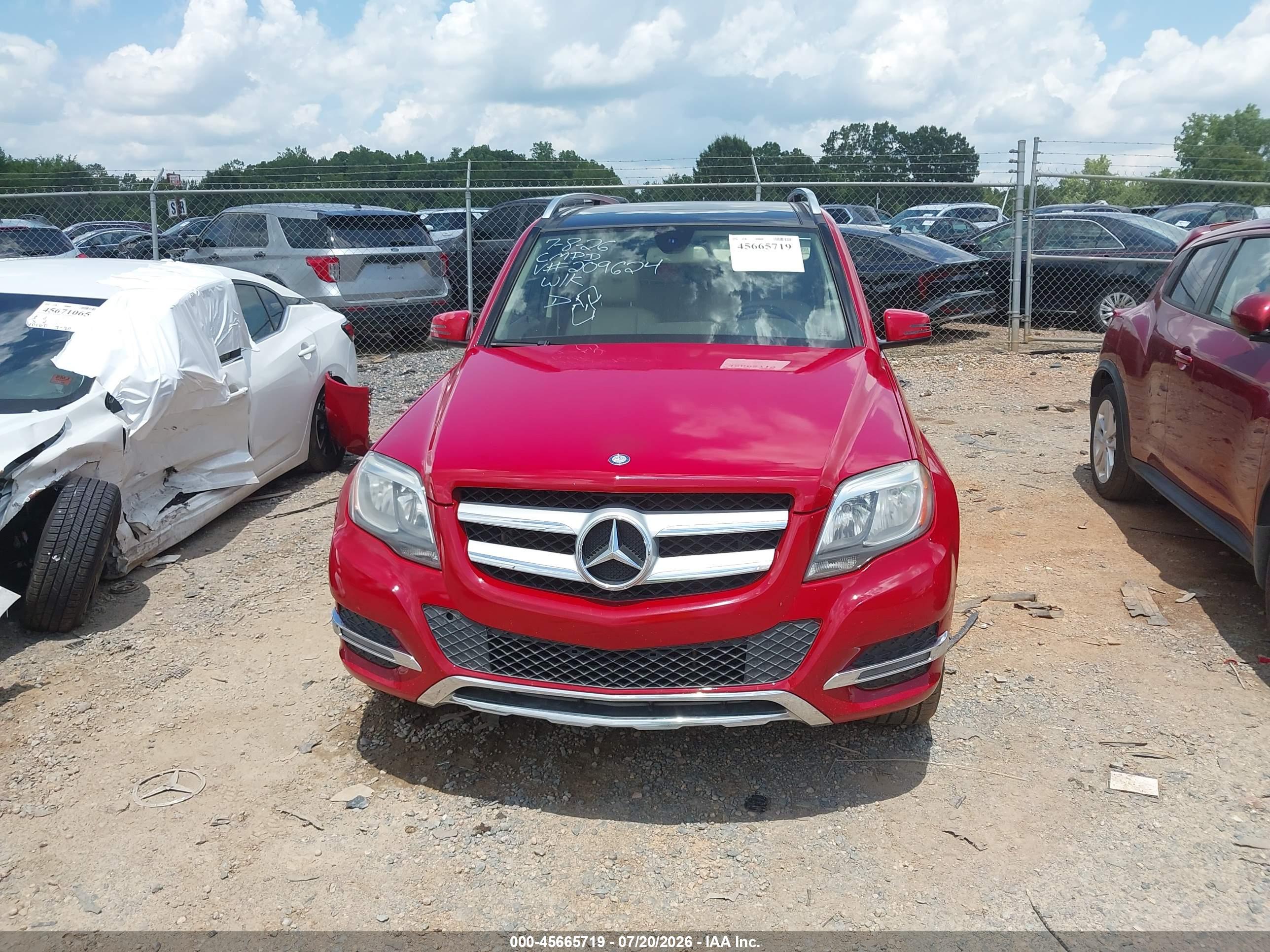 2014 MERCEDES-BENZ GLK 350 GLK350