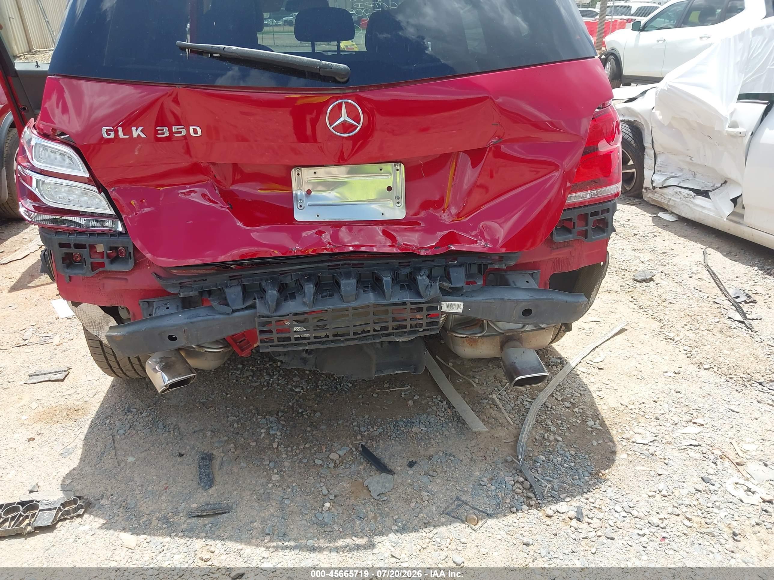 2014 MERCEDES-BENZ GLK 350 GLK350