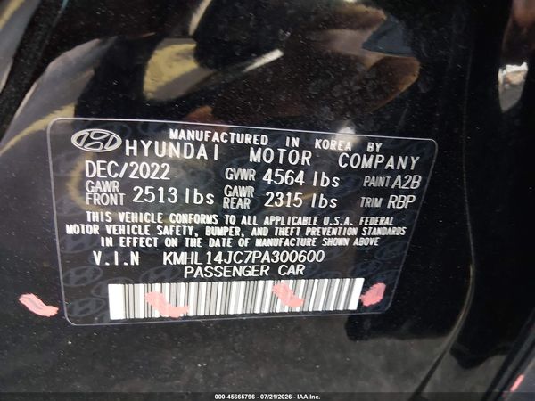 2023 HYUNDAI SONATA N LINE