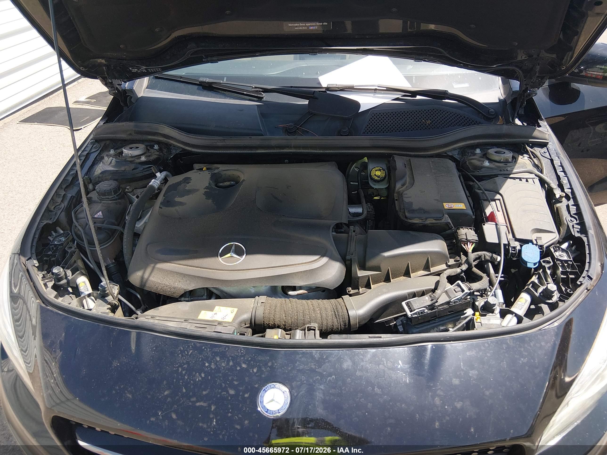 2016 MERCEDES-BENZ CLA 250 4MATIC