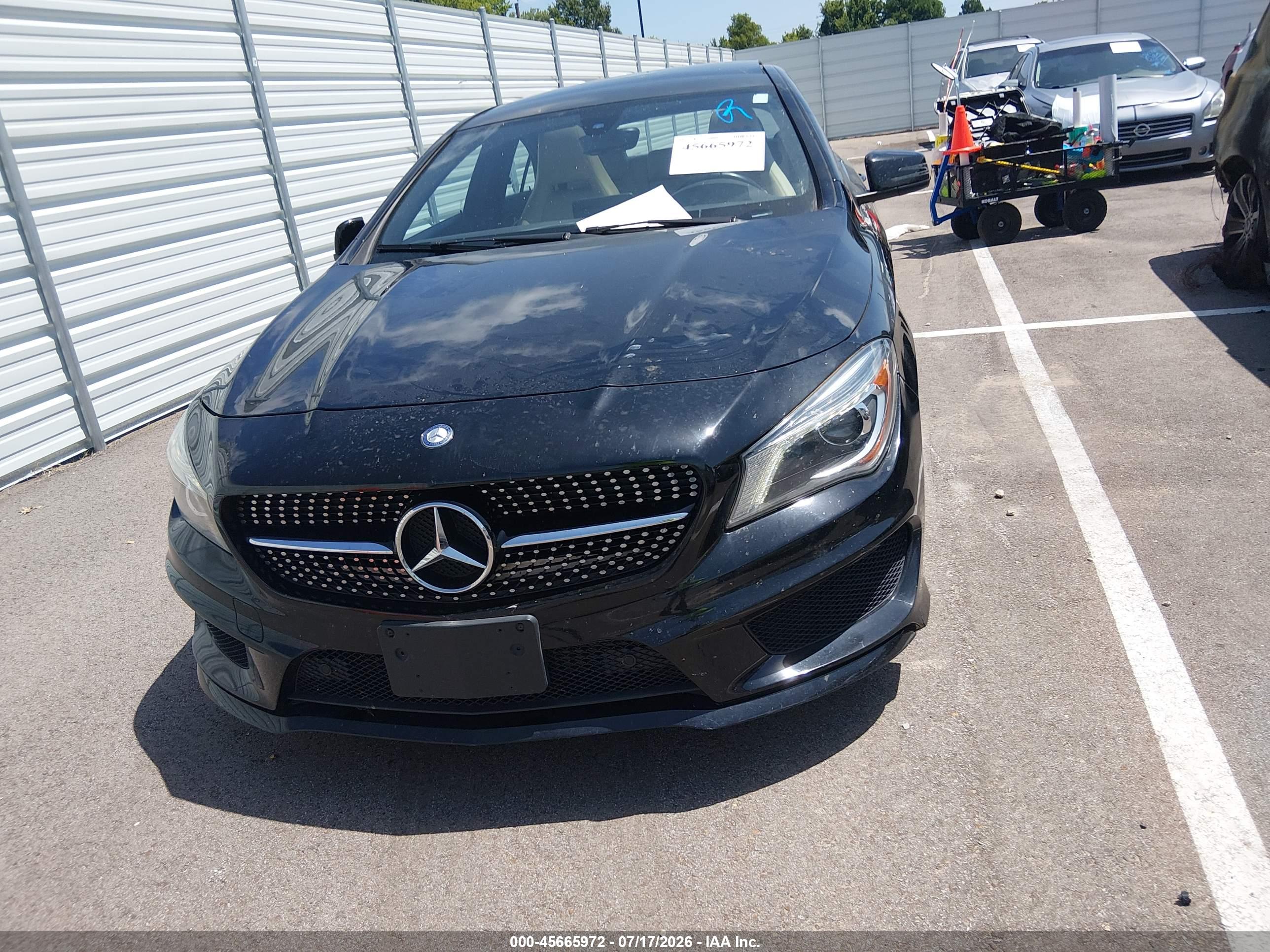2016 MERCEDES-BENZ CLA 250 4MATIC