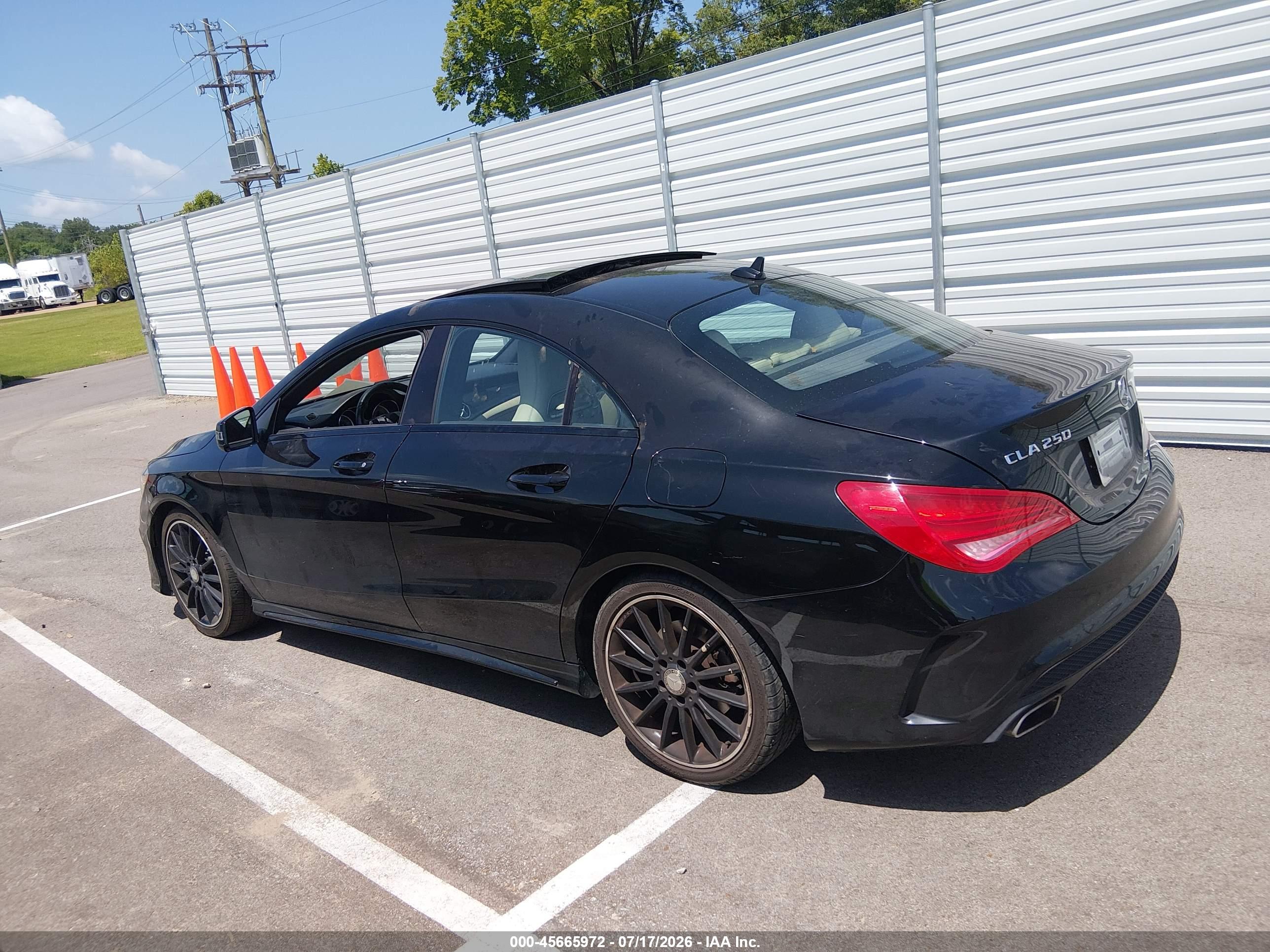 2016 MERCEDES-BENZ CLA 250 4MATIC