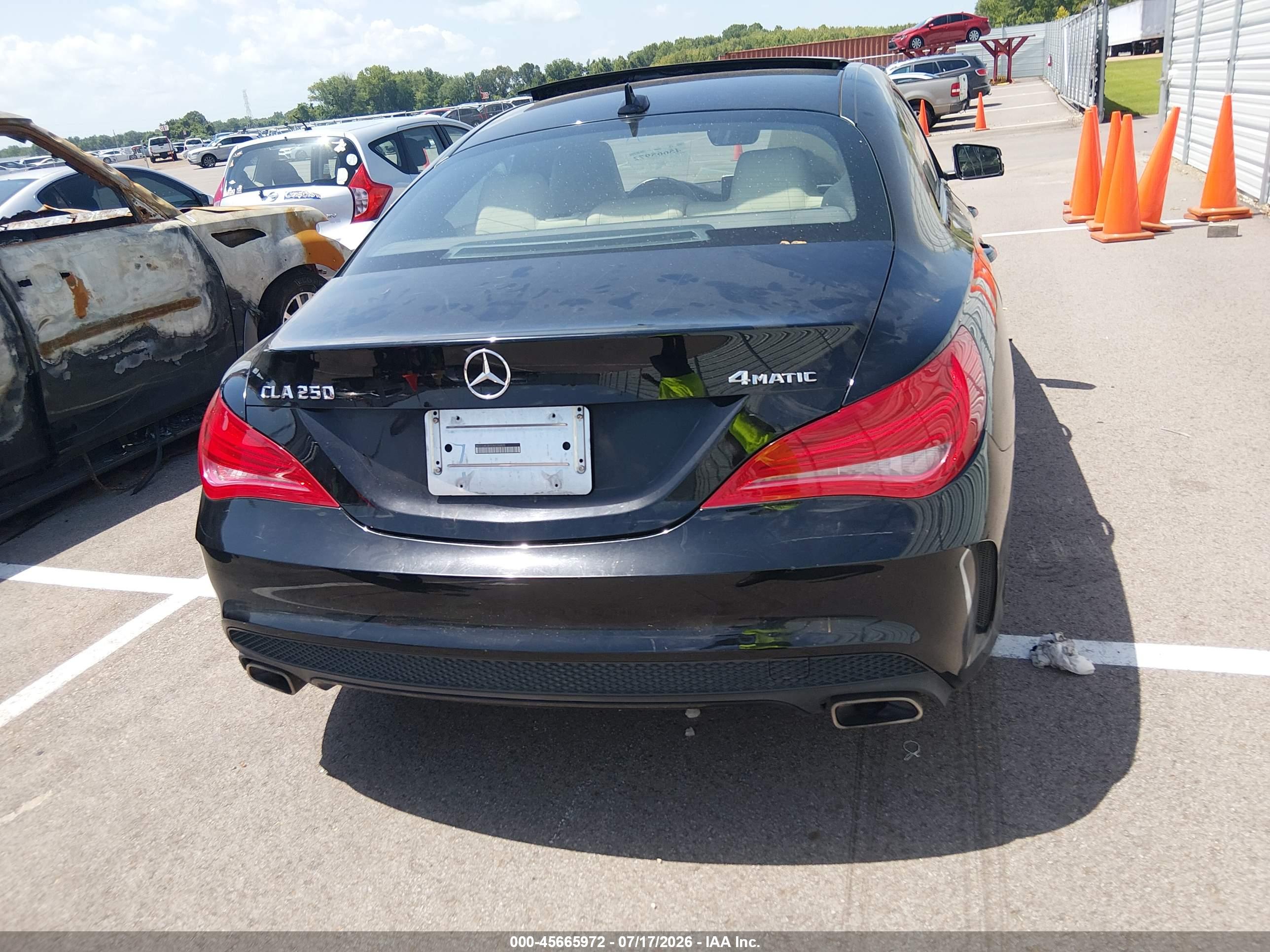 2016 MERCEDES-BENZ CLA 250 4MATIC