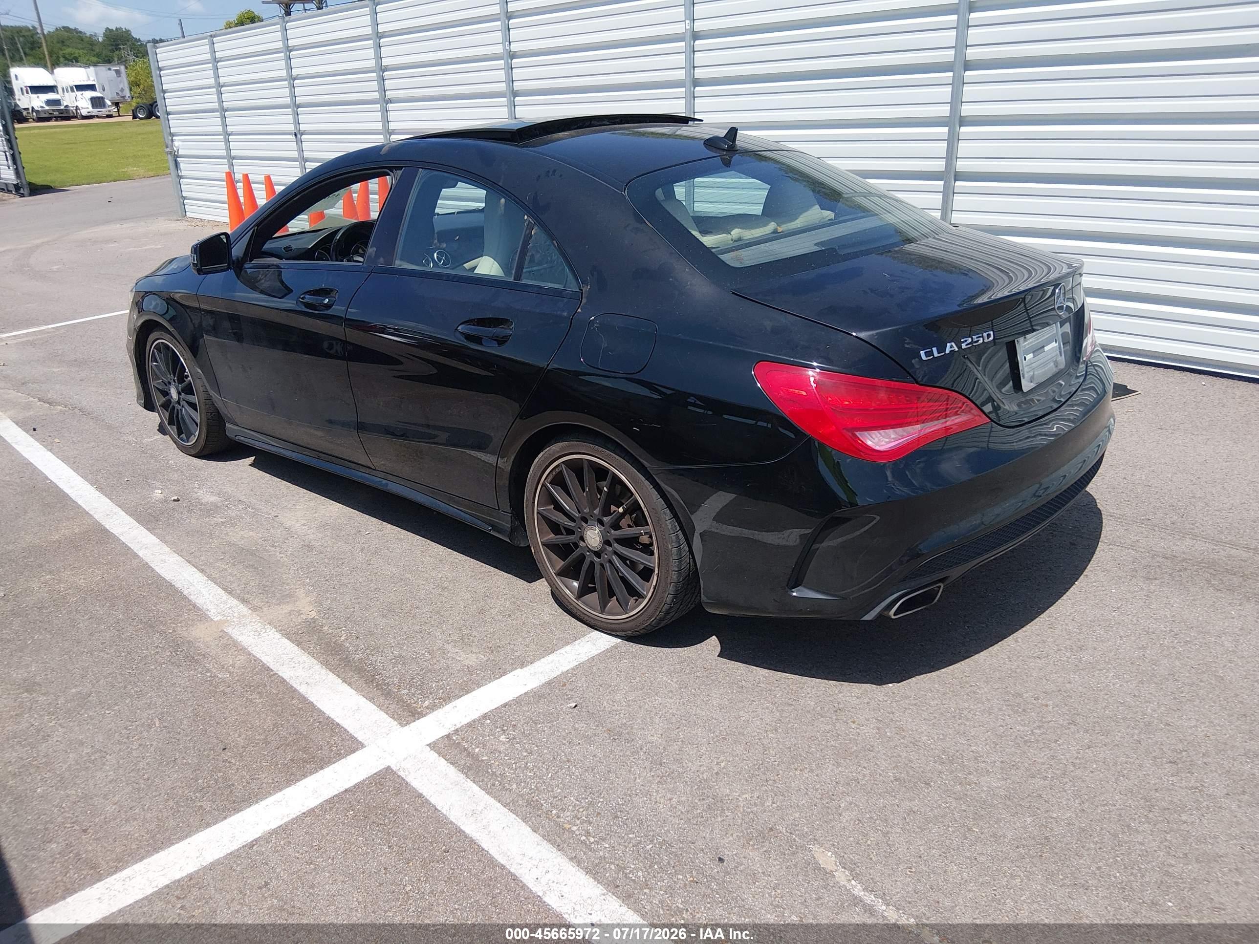 2016 MERCEDES-BENZ CLA 250 4MATIC
