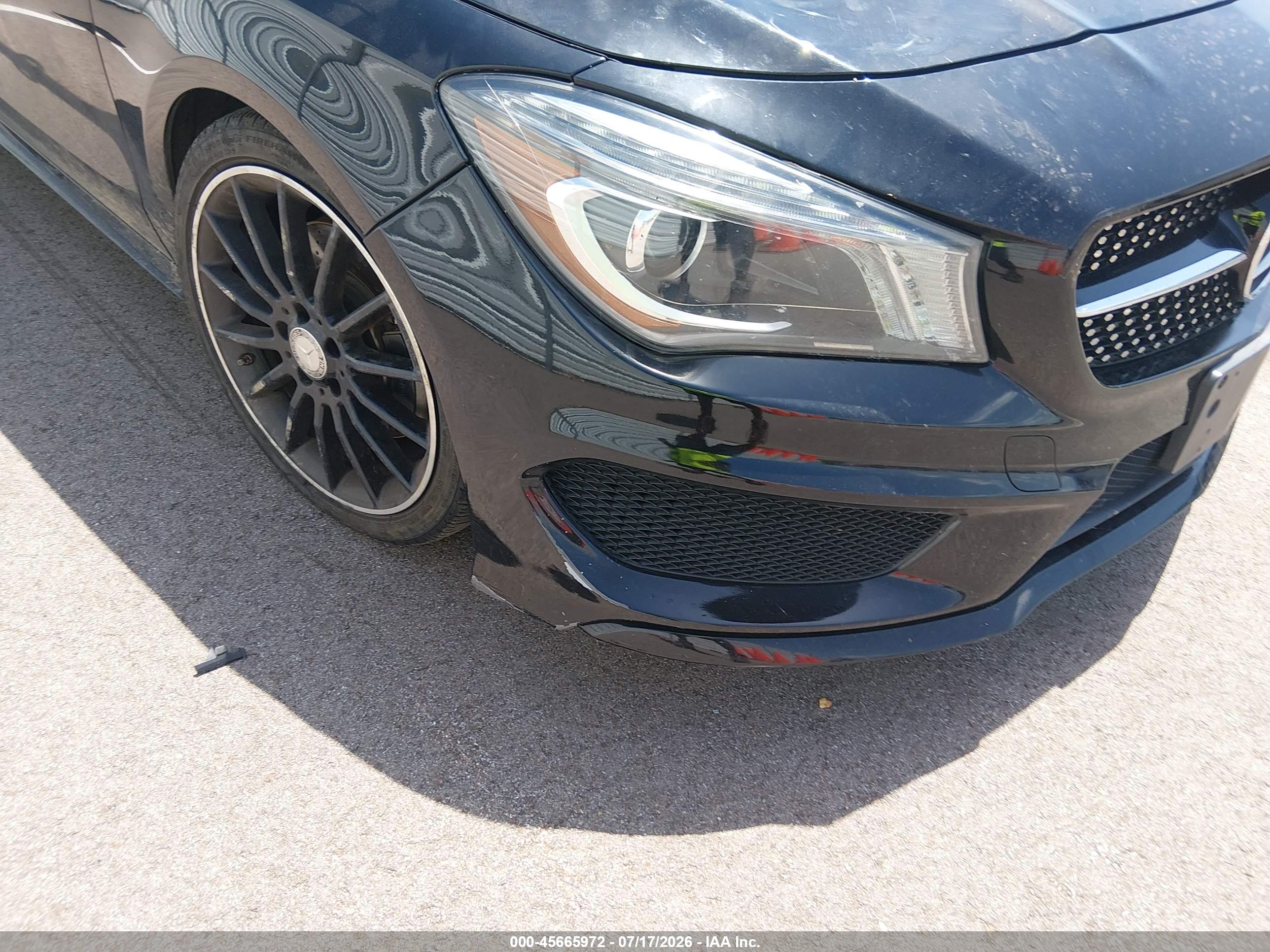 2016 MERCEDES-BENZ CLA 250 4MATIC