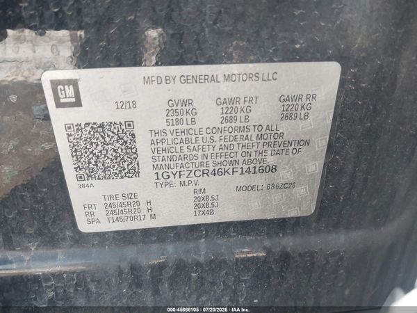 2019 CADILLAC XT4 PREMIUM LUXURY
