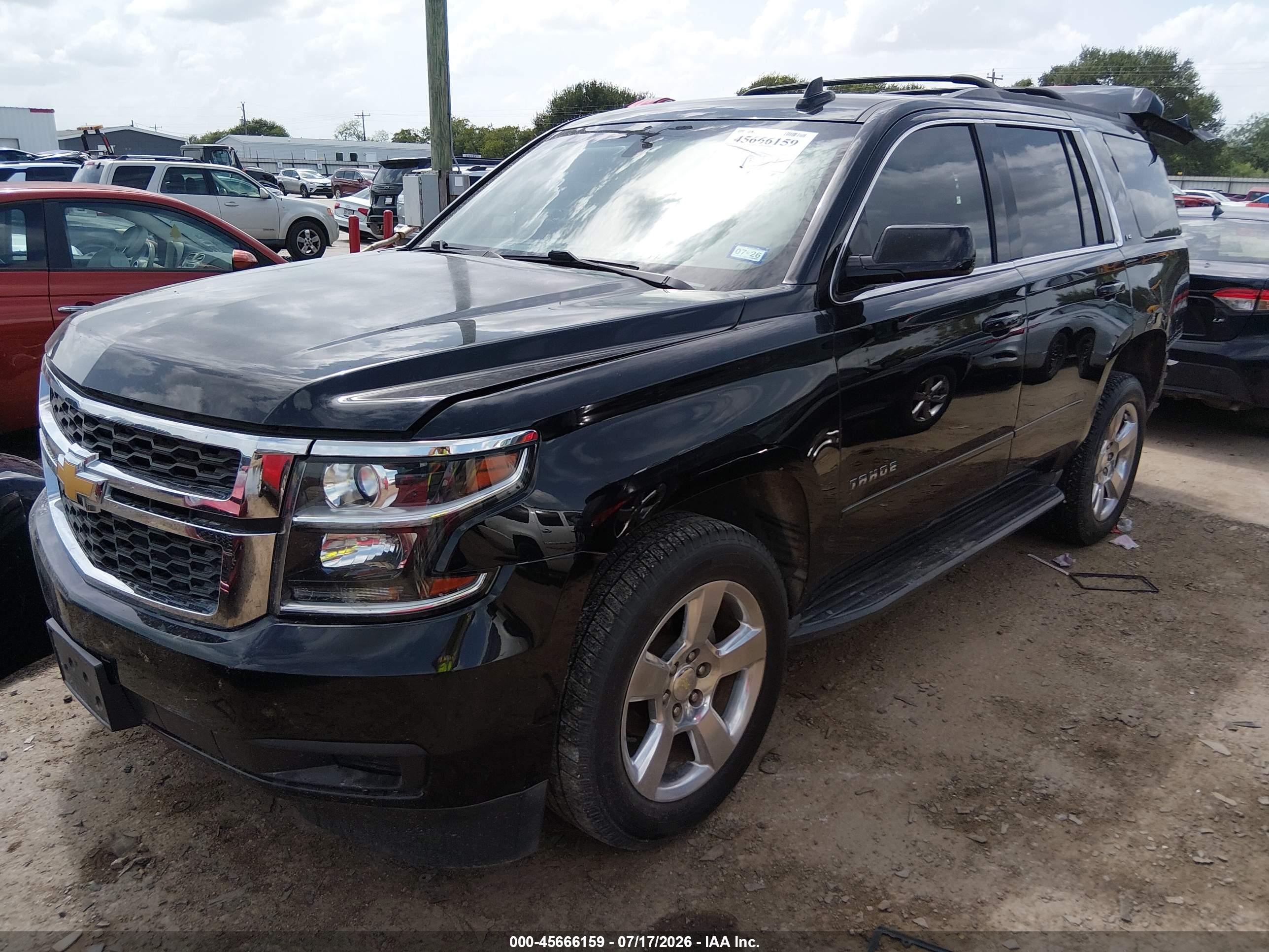 2016 CHEVROLET TAHOE LS — I2