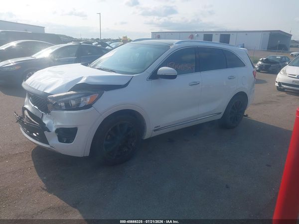 2016 KIA SORENTO 3.3L SXL