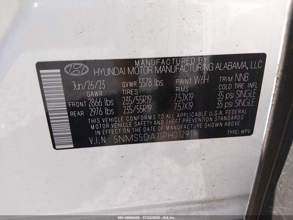 2023 HYUNDAI SANTA FE HYBRID LIMITED