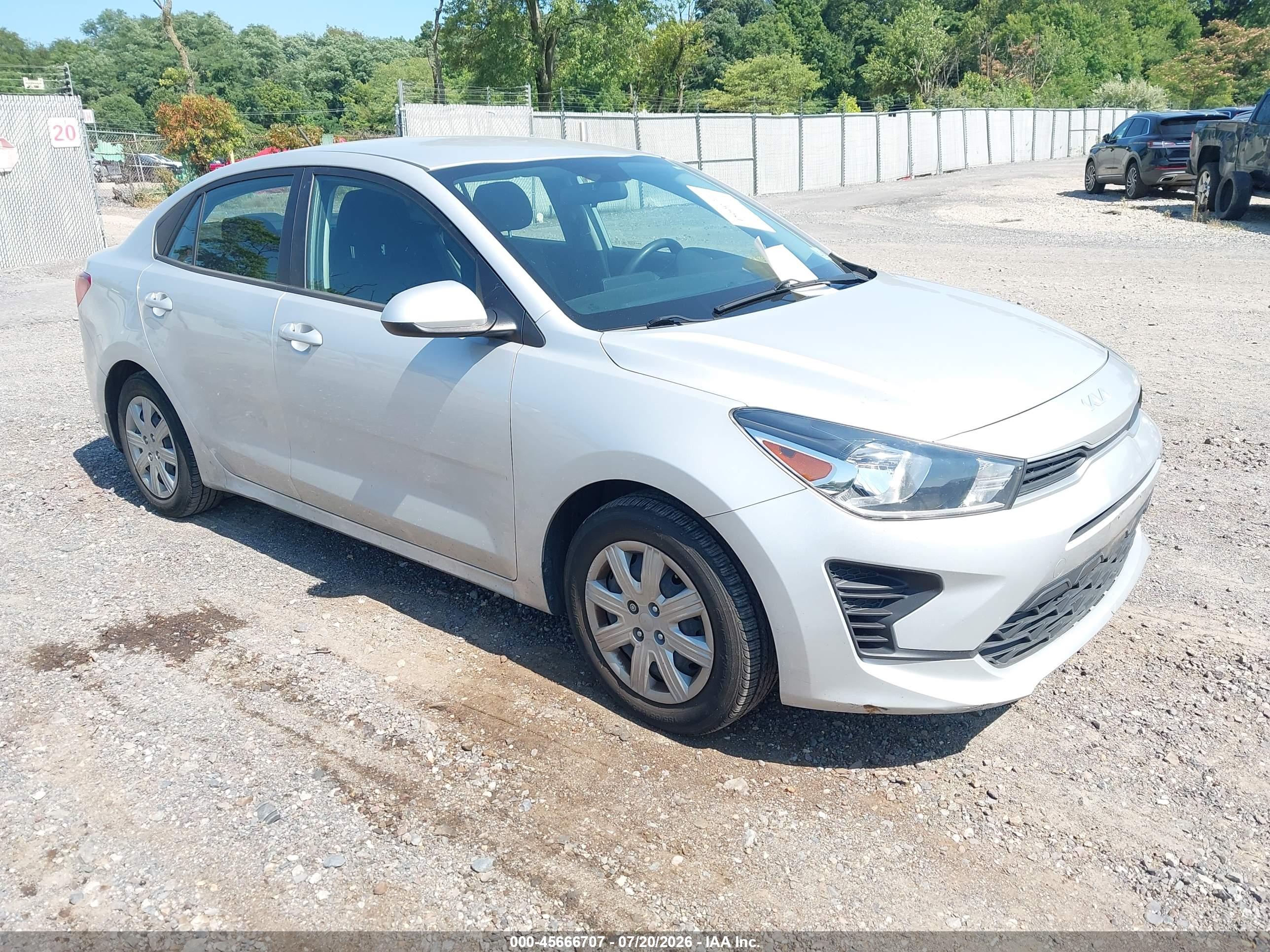 2022 KIA RIO S