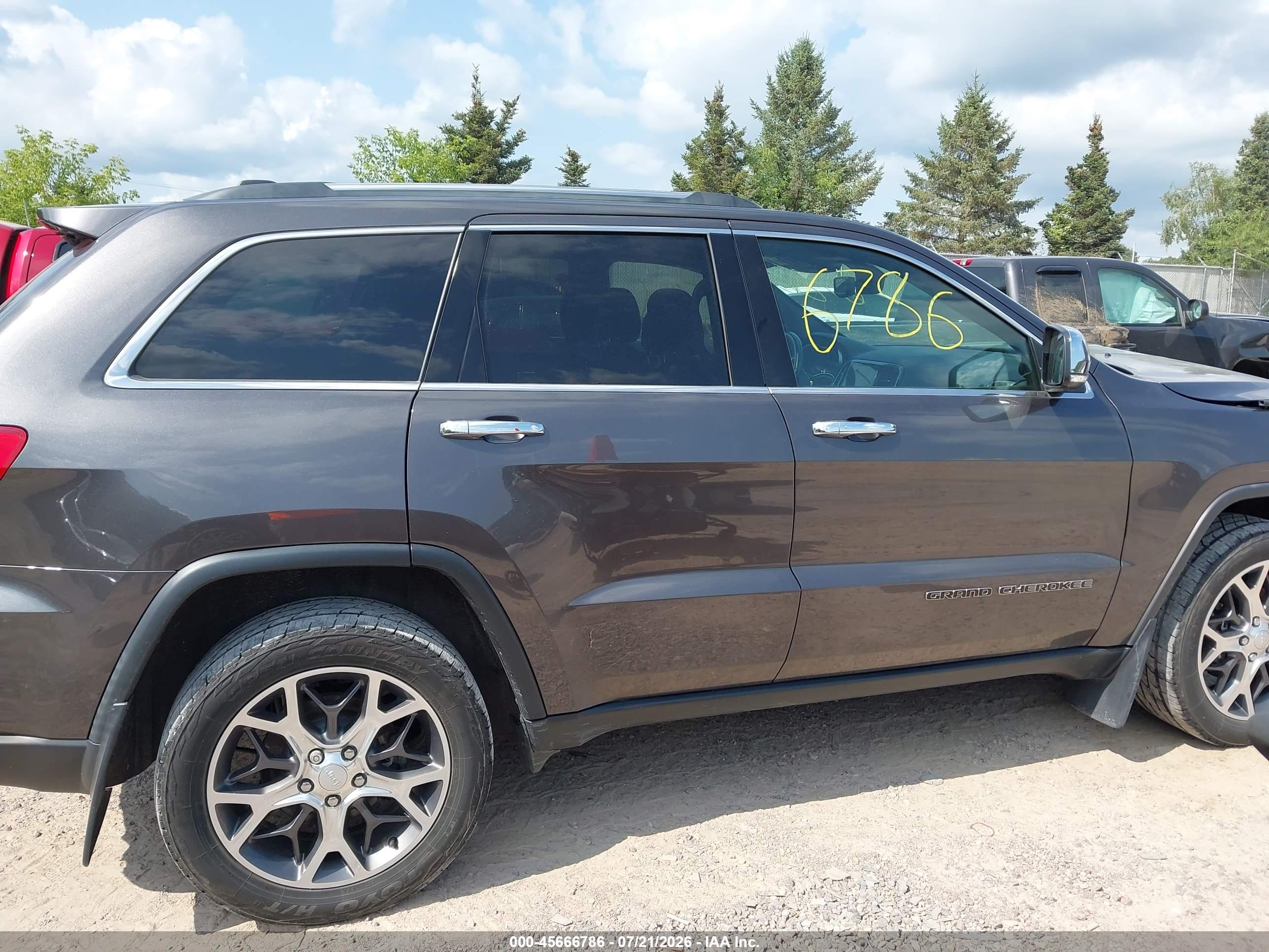 2019 JEEP GRAND CHEROKEE LIMITED 4X4