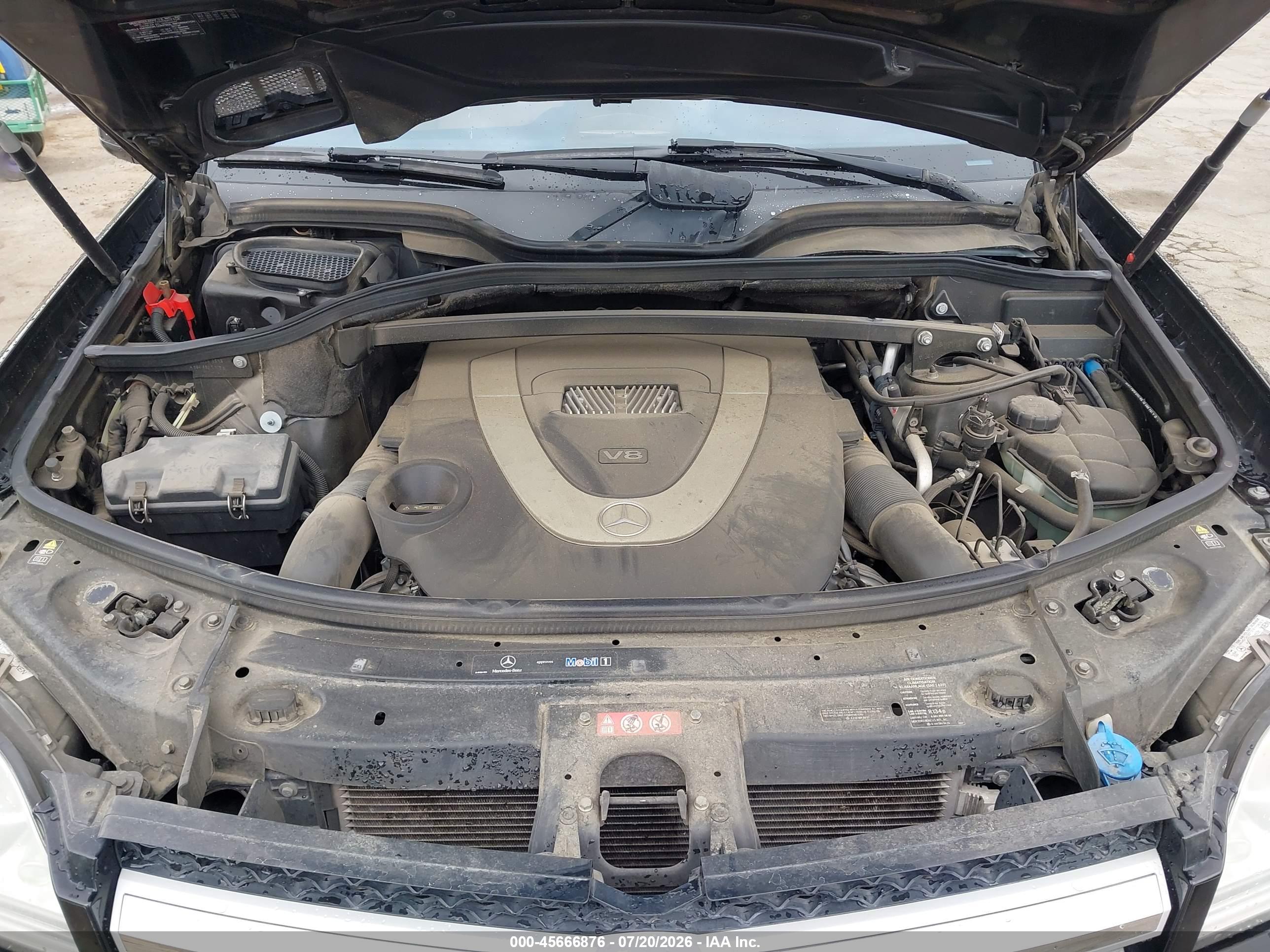 2011 MERCEDES-BENZ GL 550 GL550 4-MATIC